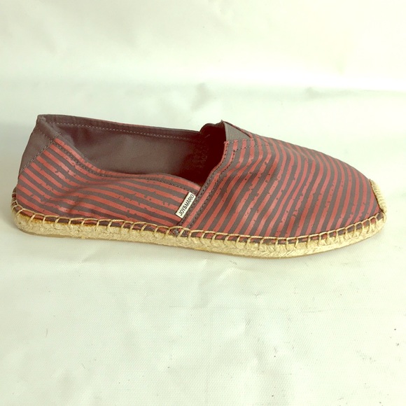 joy & mario Other - Joy & Mario men espadrilles size 10.5 red gray